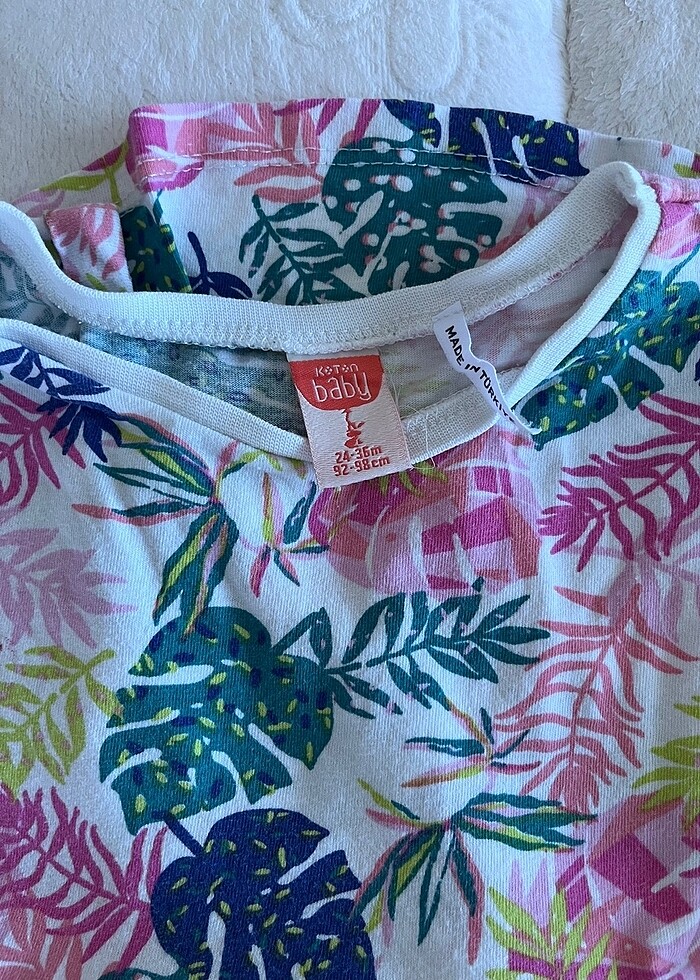 koton kız çocuk elbise - Görsel 4