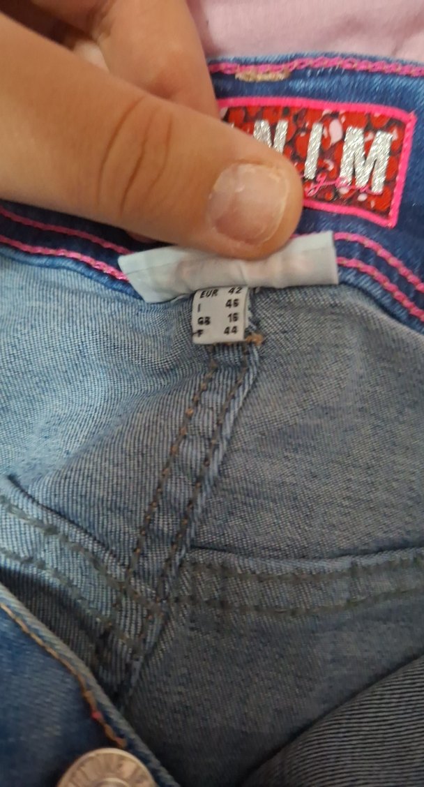 Düğmeli Mavi Denim Midi Etek - Görsel 3