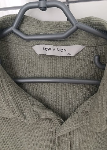 LC Waikiki Mint yeşili Erkek Kısa Kollu Gömlek