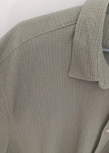 xl Beden yeşil Renk Mint yeşili Erkek Kısa Kollu Gömlek