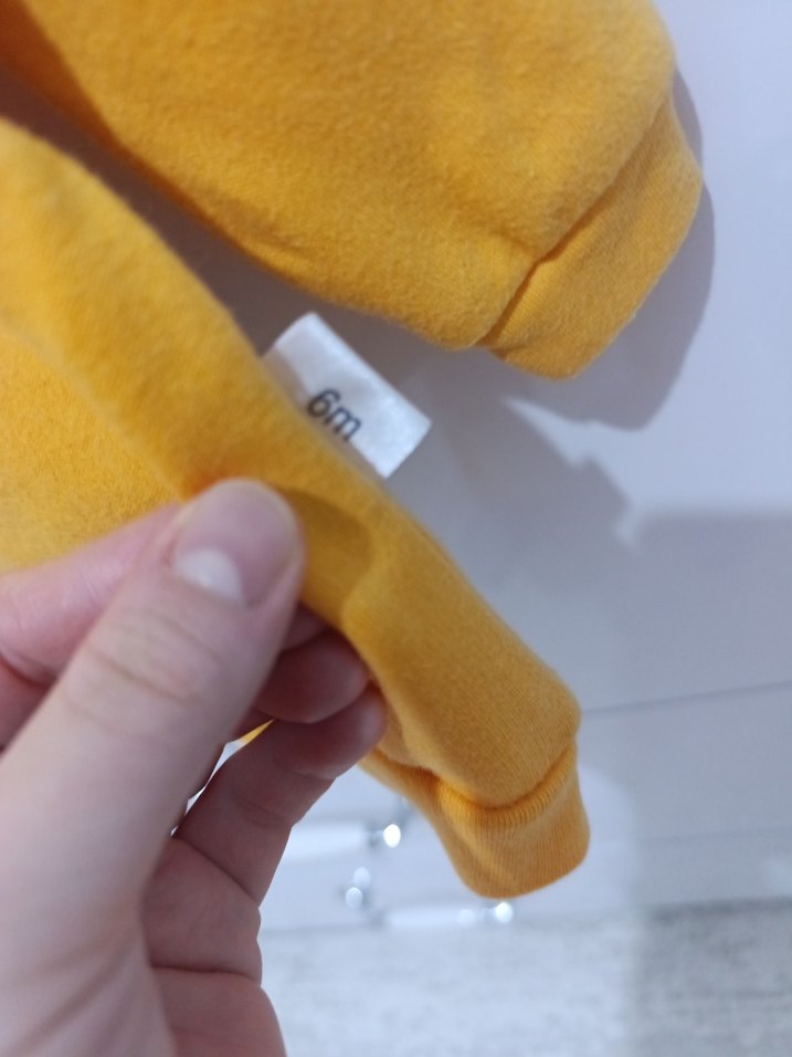 Sarı Baskılı Erkek Çocuk Sweatshirt - Görsel 3