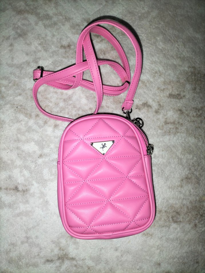 Pembe Fermuarlı Kadın Çanta - Görsel 5