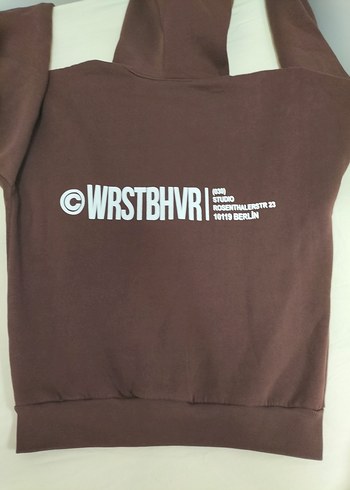 Kahverengi Baskılı Kadın Sweatshirt - Görsel 2