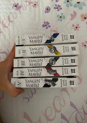Yangın Mavisi Roman Seti