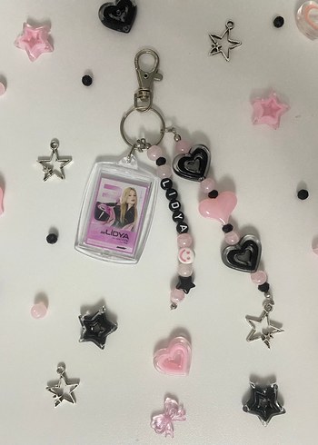 manifest amatör konseptli akrilik anahtarlık set - Görsel 4