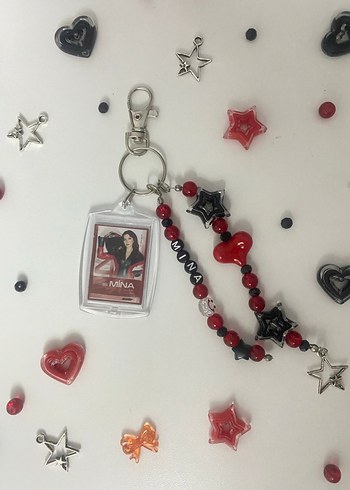 manifest amatör konseptli akrilik anahtarlık set - Görsel 5