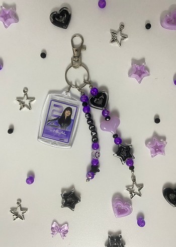 manifest amatör konseptli akrilik anahtarlık set - Görsel 3