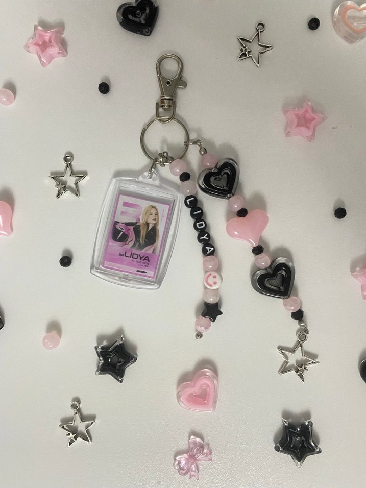 manifest amatör konseptli akrilik anahtarlık set - Görsel 4