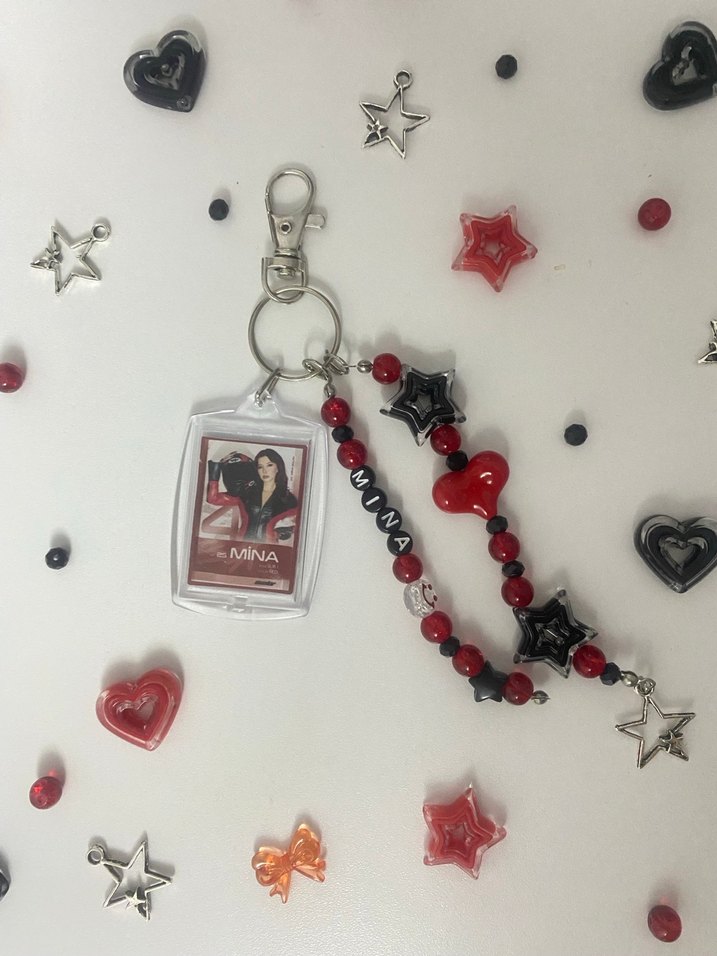 manifest amatör konseptli akrilik anahtarlık set - Görsel 5