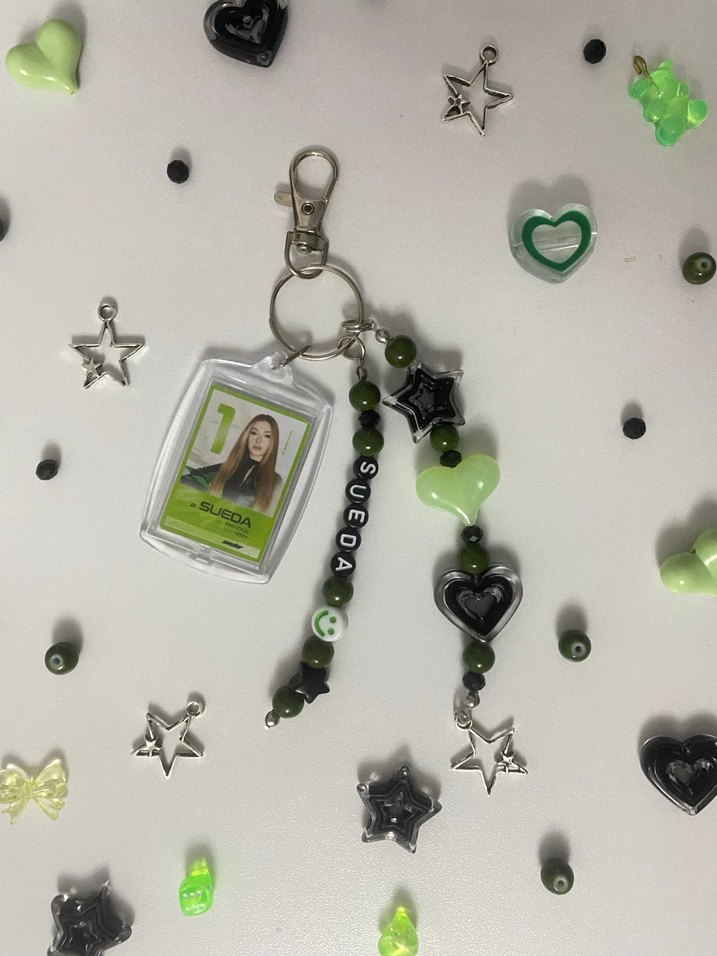 manifest amatör konseptli akrilik anahtarlık set - Görsel 2