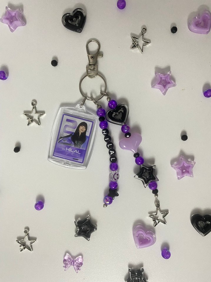 manifest amatör konseptli akrilik anahtarlık set - Görsel 3