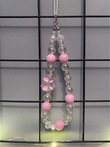 Tasarımcı pembe charm