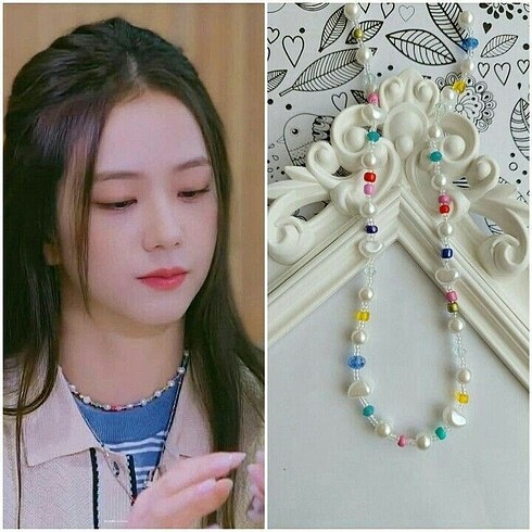 Beden çeşitli Renk jisoo kolye