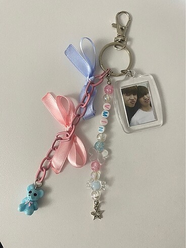 Tasarımcı vmin keychain