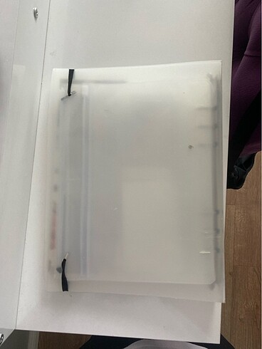 a5 şeffaf binder