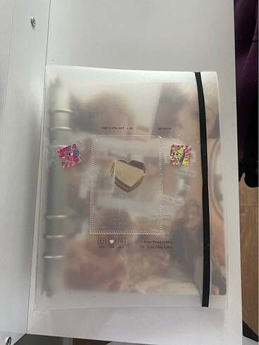 a5 şeffaf binder