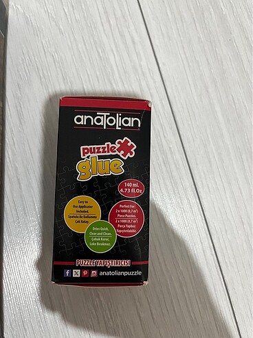  Beden Yapboz+yapıştırıcı