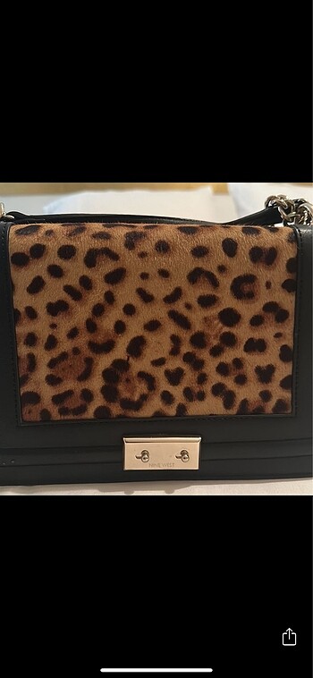 Nine West Nine West leopar detaylı Çanta