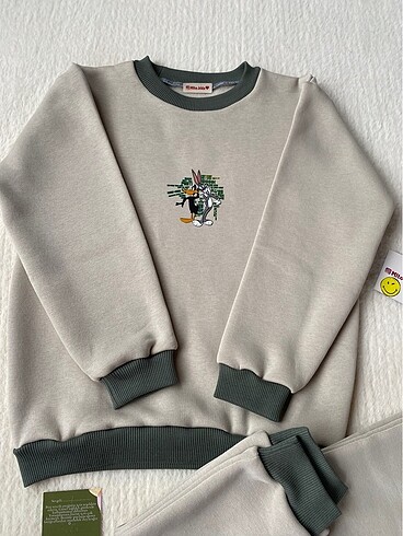7 Yaş Beden Yumuşacık sweat takım