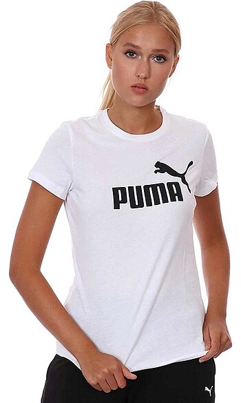 m Beden beyaz Renk Puma Tişört