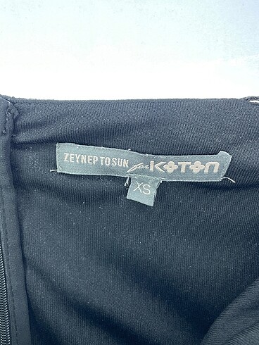 xs Beden siyah Renk Koton Kısa Elbise %70 İndirimli.