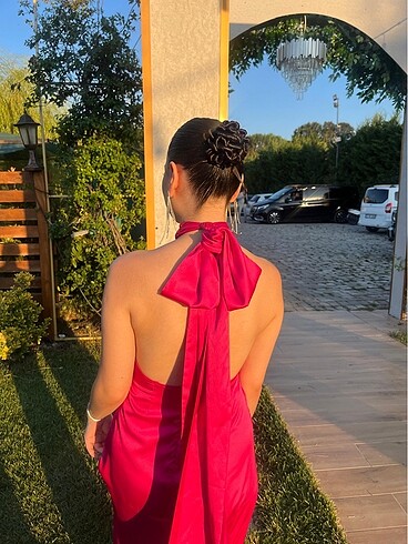s Beden pembe Renk New Arrıvals Elbise