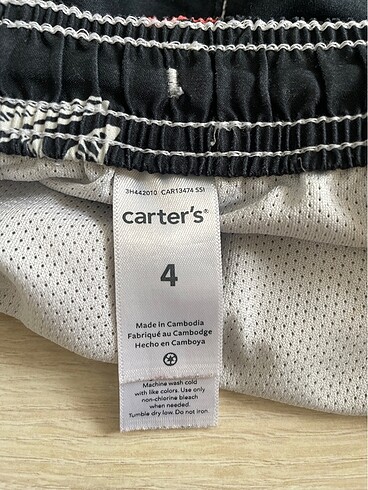 4 Yaş Beden Carters 4 yas orijinal deniz sortu