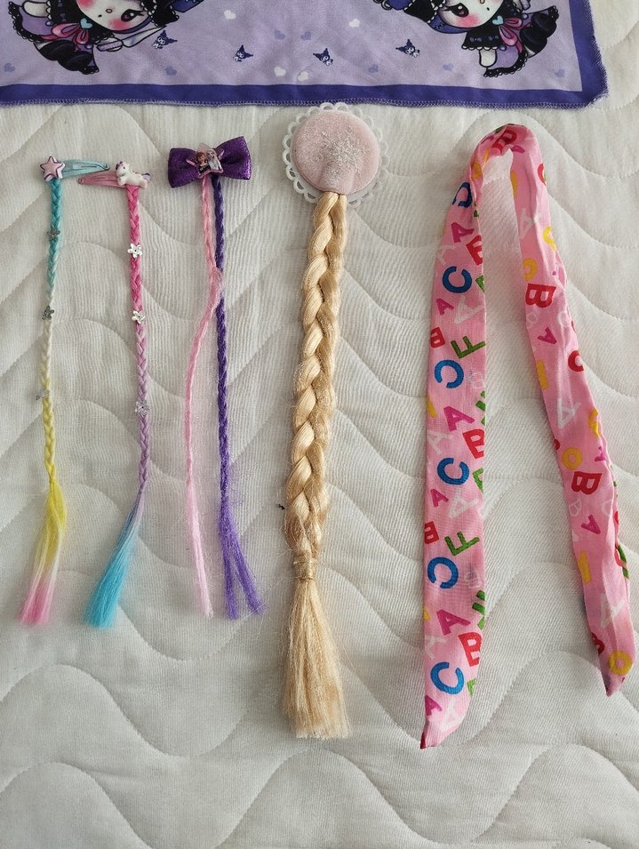 Nakışlı Bohem Kız Aksesuar Seti - Görsel 2