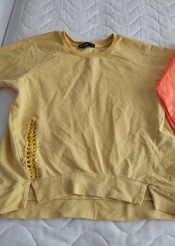 Sarı Çocuk bluz - Görsel 2
