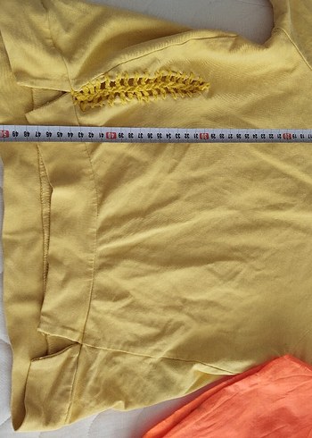 Sarı Çocuk bluz - Görsel 4