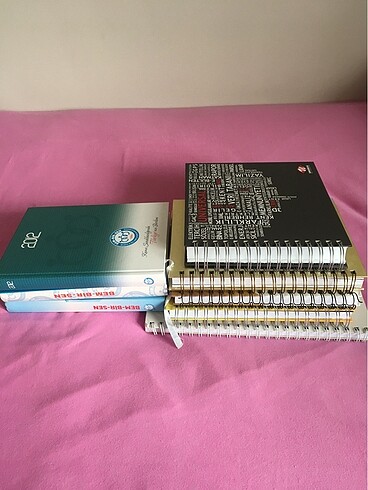  Beden Renk 8 adet kalın kapaklı defter
