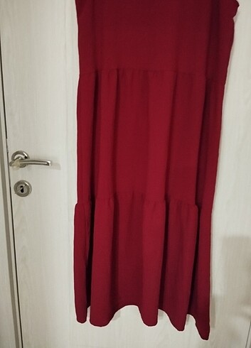 42 Beden bordo Renk Trendyol bayan elbise