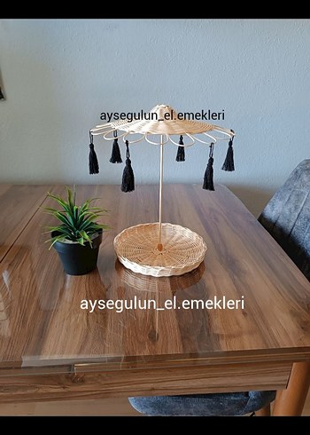 RATTAN ŞEMSİYE SUNUMLUK