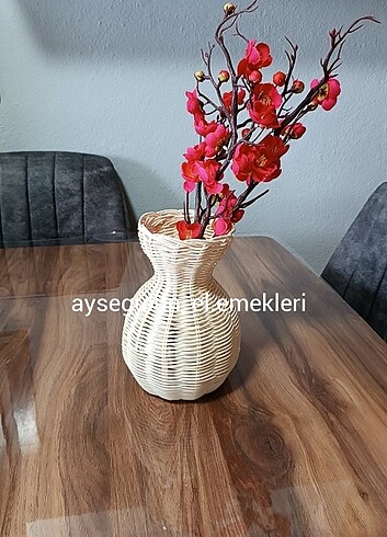 RATTAN DEKORATİF VAZO
