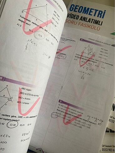 Beden ÇAP YAYINLARI TYT AYT GEOMETRİ SETİ