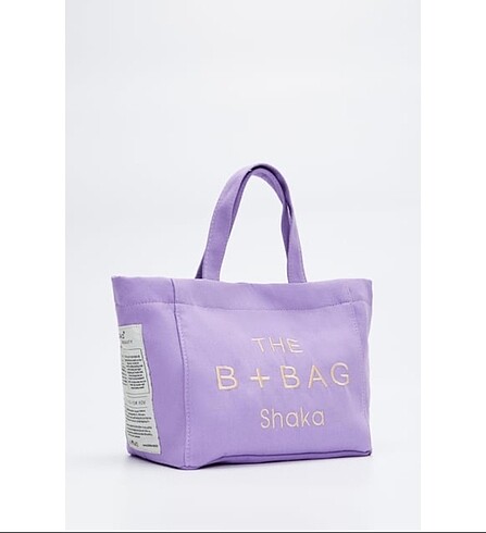 Zara The bag mor çanta