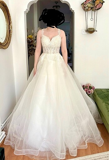 Prenses model gelinlik 