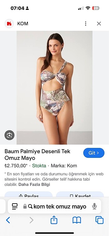40 Beden siyah Renk Kom mayo