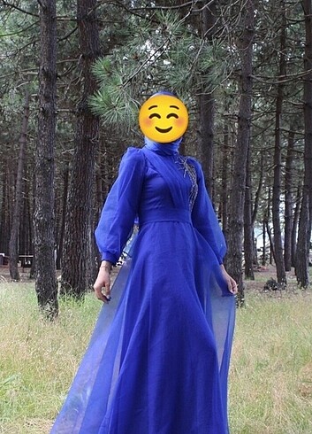 38 Beden Tessetur tülü abiye