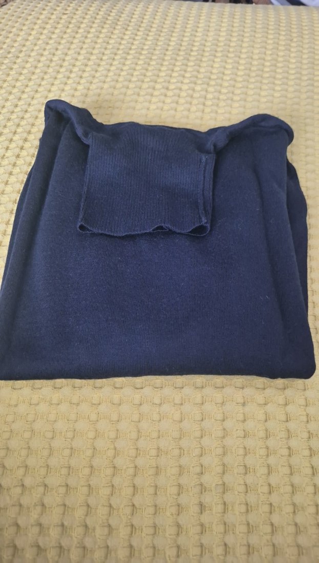 Lacivert Kadın Balıkçı Yaka Triko Kazak - Görsel 3