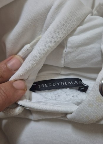 kapşonlu beyaz - Görsel 3