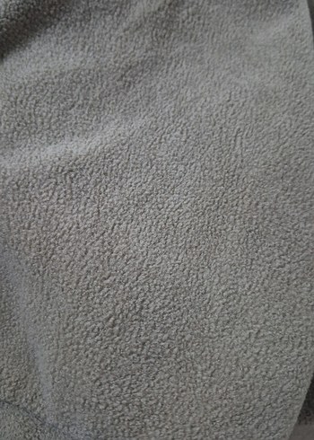 Gri Kapüşonlu Fermuarlı Erkek Polar - Görsel 6