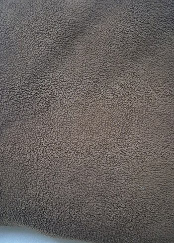 Kahverengi Kapüşonlu kadınPolar Sweatshirt - Görsel 3