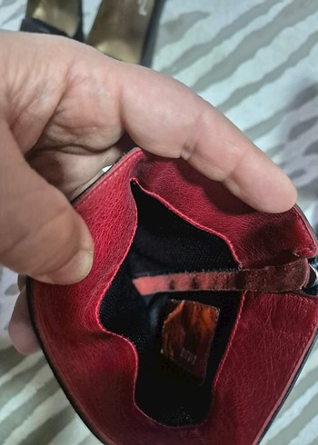 Siyah Deri Tokalı Biker Bot - Görsel 3