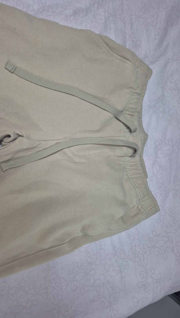 Bej Rahat Kesim Kadın Kumaş Pantolon - Görsel 2