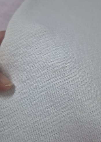 Beyaz Kadın Rahat Kesim Sweatpant - Görsel 2