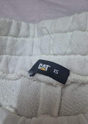 Beyaz Kadın Rahat Kesim Sweatpant - Görsel 6