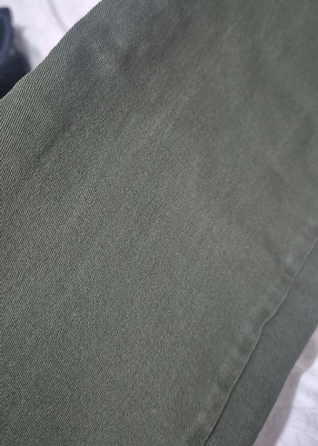 yaşil Fit bayam Denim Pantolon - Görsel 2