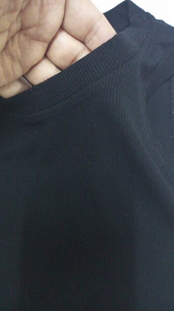 s Beden siyah Renk Yarım bluz siyak kot üsttü