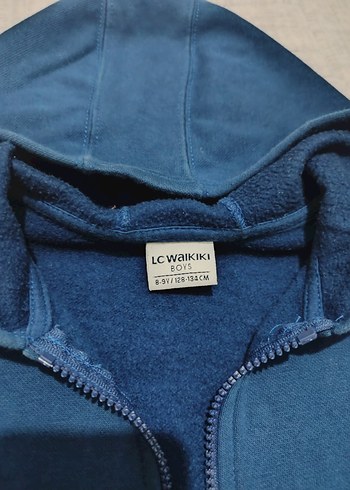 Erkek Çocuk Kapüşonlu Fermuarlı Yelek - Görsel 3